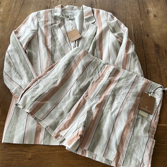 Rachel Zoe Jackets & Coats Rachel Zoe Blazer And Short Set New With